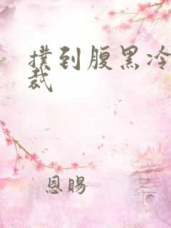 扑到腹黑冷面总裁