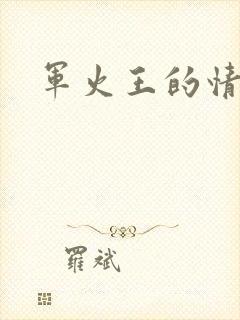 军火王的情人