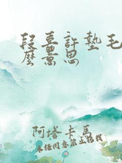 段嘉许垫毛巾什么意思