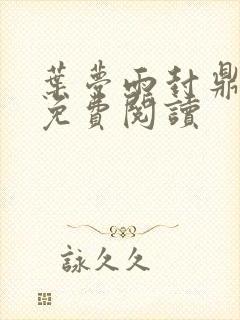 叶梦雨封鼎小说免费阅读