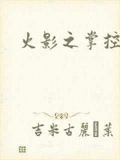 火影之掌控血迹