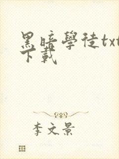 黑暗学徒txt下载