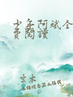 少年阿斌全文免费阅读