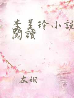 李美玲小说免费阅读