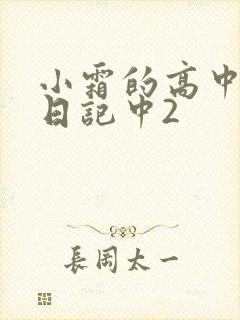 小霜的高中成长日记中2