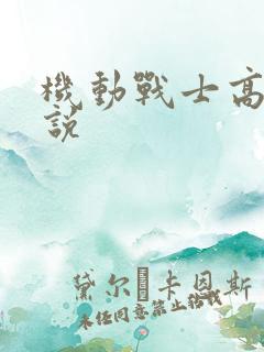 机动战士高达小说