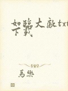 如临大敌txt下载