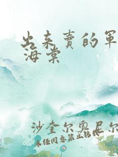 出来卖的军校生 海棠