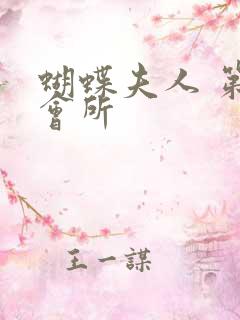 蝴蝶夫人 第一会所