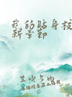 我的贴身校花最新章节