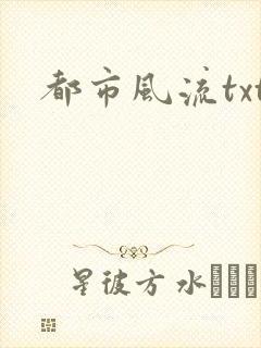 都市风流txt