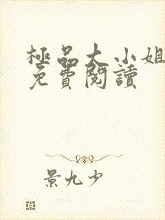 极品大小姐全文免费阅读