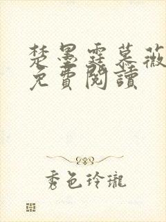 楚墨霆慕薇小说免费阅读