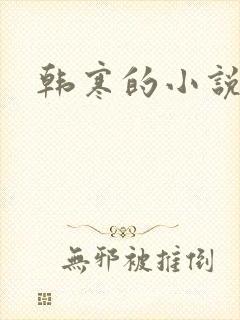 韩寒的小说
