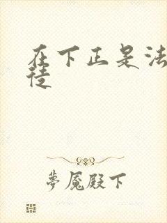 在下正是法外狂徒