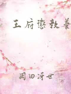 王府惩教养日常