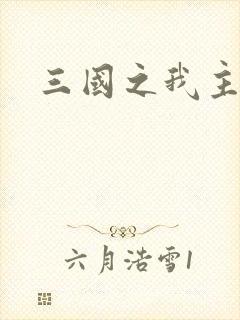 三国之我主沉浮