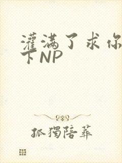 灌满了求你们停下NP