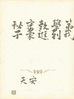 秘密教学第39子豪进到我的体内了