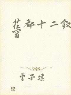 花都十二钗无弹窗