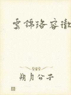 云锦珞容彻小说