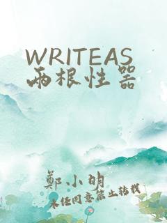 WRITEAS两根性器
