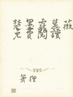 楚墨霆慕薇小说免费阅读