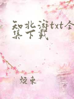 知北游txt全集下载