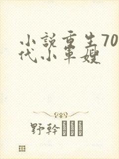 小说重生70年代小军嫂