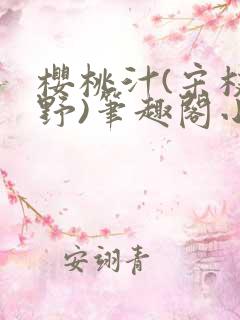 樱桃汁(宋枝江野)笔趣阁小说