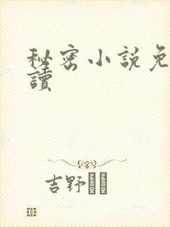 秘密小说免费阅读