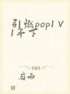 引燃pop1∨1年下