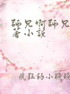 师兄啊师兄的原著小说