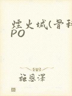 烟火城(骨科)PO