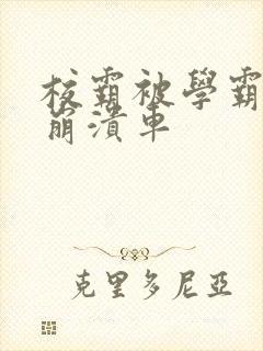 校霸被学霸玩到崩溃车