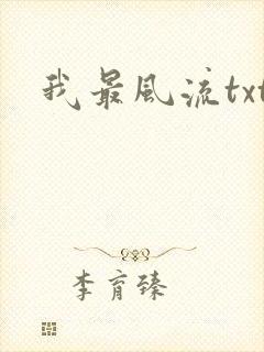 我最风流txt