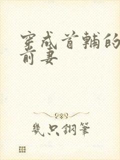 穿成首辅的炮灰前妻