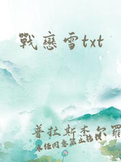 战恋雪txt