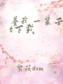 养我一辈子txt下载