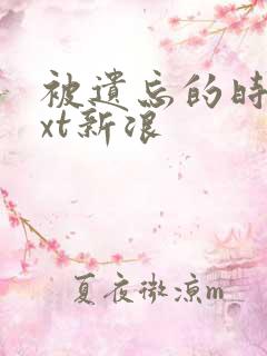 被遗忘的时光txt新浪