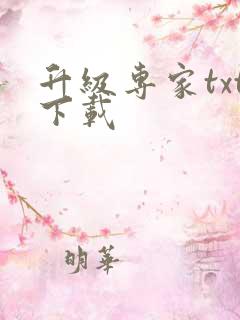 升级专家txt下载