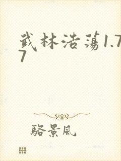 武林浩荡1.77