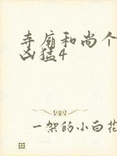 寺庙和尚个个很凶猛4