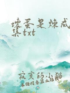 坏蛋是炼成5全集txt