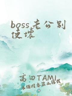 boss老公别使坏