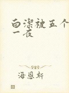 白洁被五个人玩一夜