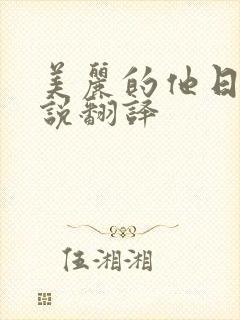 美丽的他日剧小说翻译