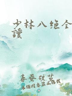 少林八绝全文阅读