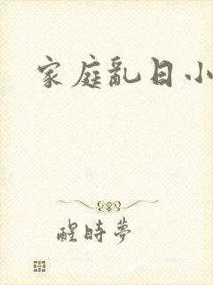 家庭乱日小说