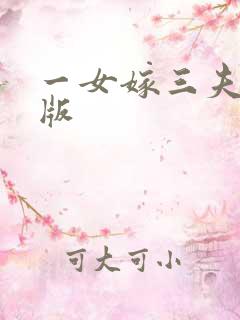 一女嫁三夫完整版